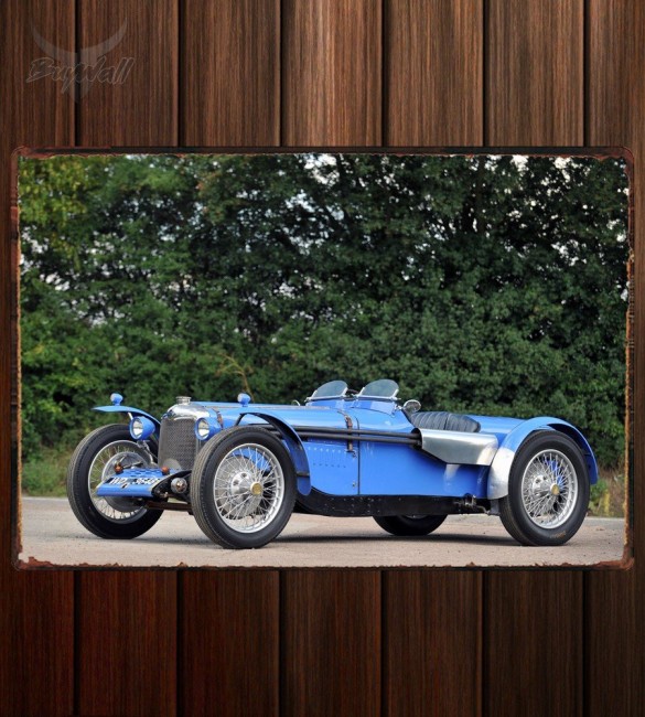 Металлическая табличка Riley Brooklands Металлическая табличка Riley Brooklands